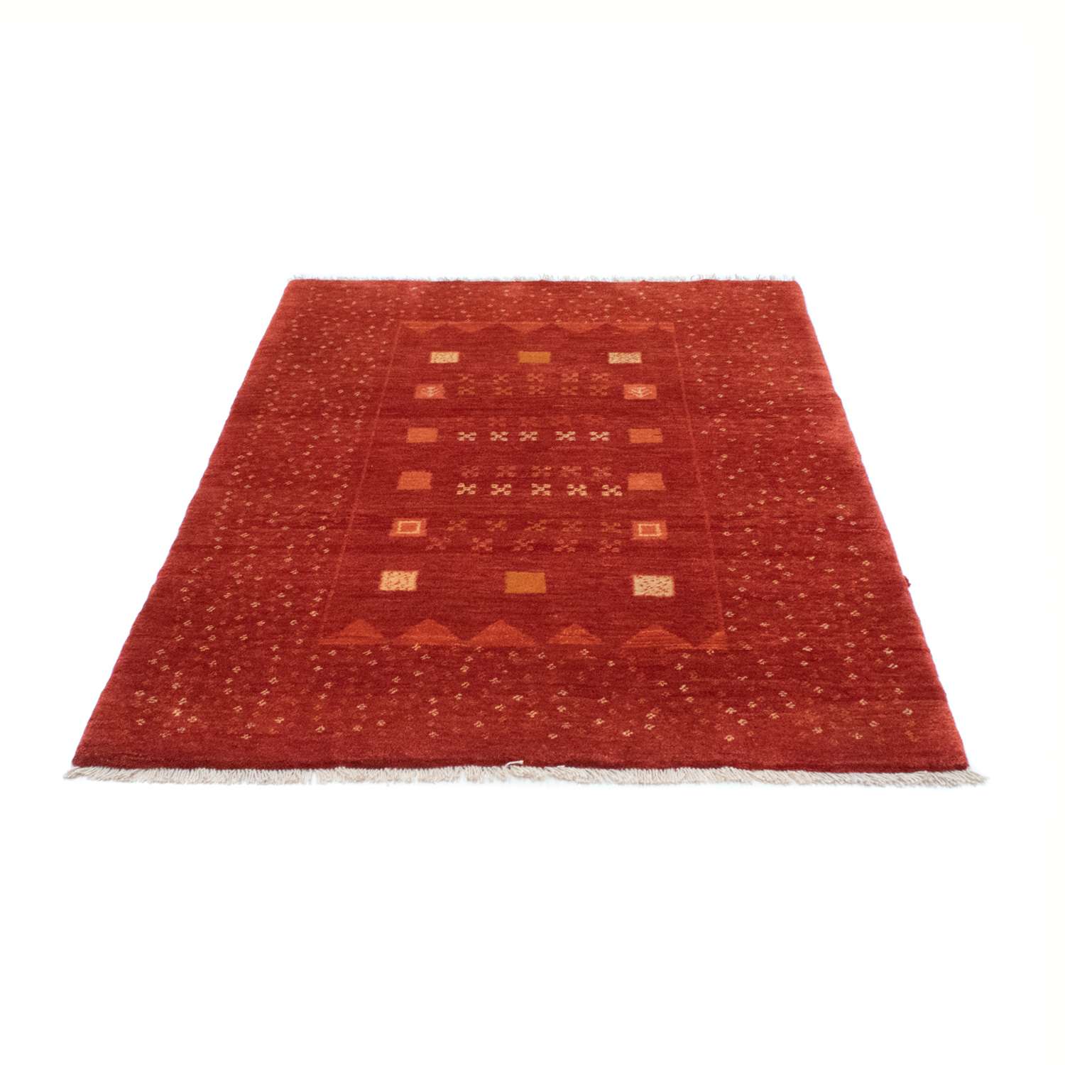 Gabbeh-teppe - persisk - 174 x 122 cm - rød