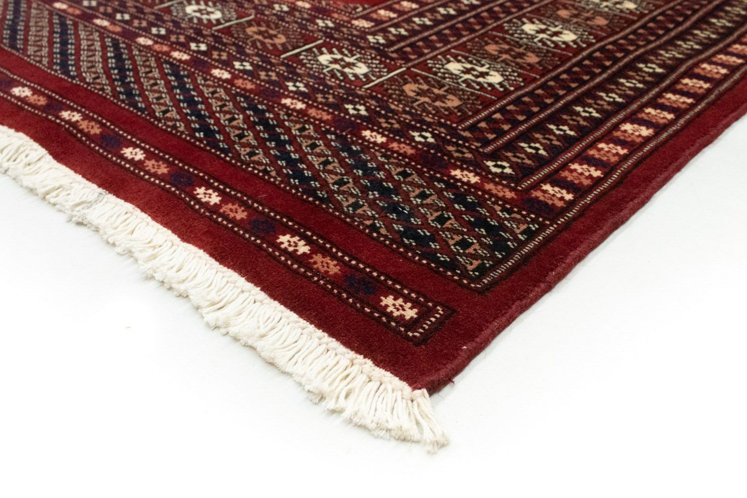 Tappeto afgano - Bukhara - 241 x 197 cm - rosso