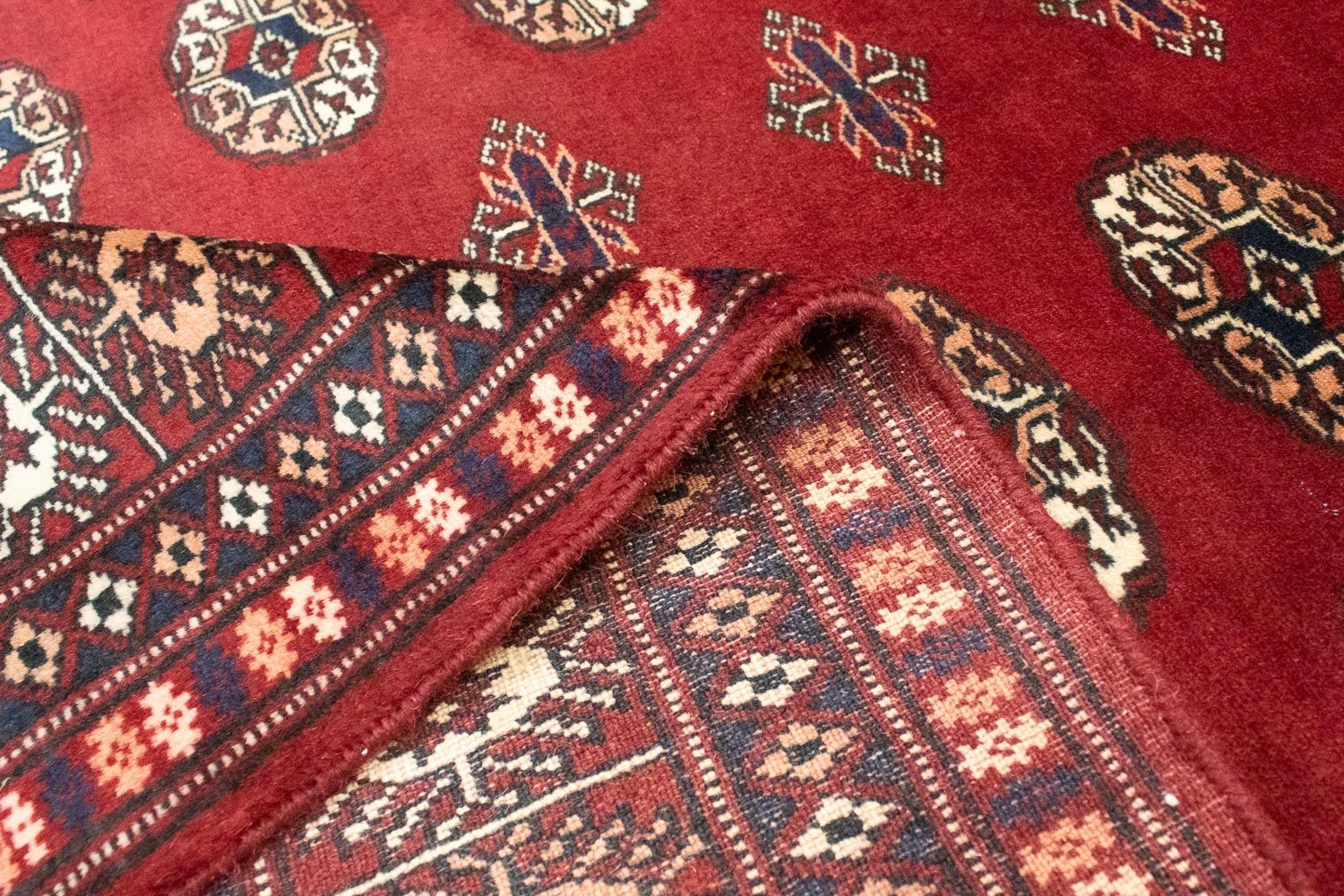 Afghan Teppich - Buchara 182 x 123 cm