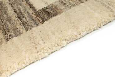 Runner Gabbeh Rug - Indus - 300 x 74 cm - grey