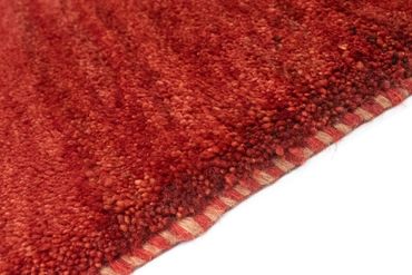 Alfombra de pasillo Alfombra Gabbeh - Persa - 228 x 78 cm - rojo