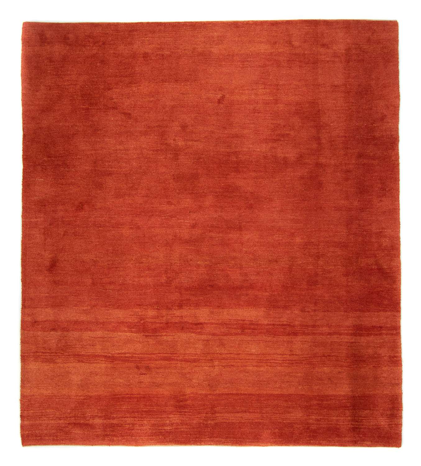 Gabbeh Koberec - Perský čtvercový  - 317 x 285 cm - červená