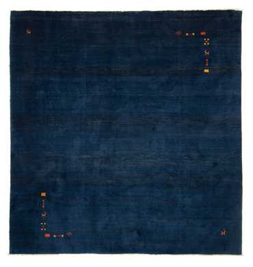 Gabbeh Rug - Perser square  - 295 x 278 cm - dark blue