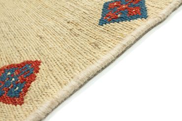 Gabbeh tapijt - Perzisch - 218 x 146 cm - beige