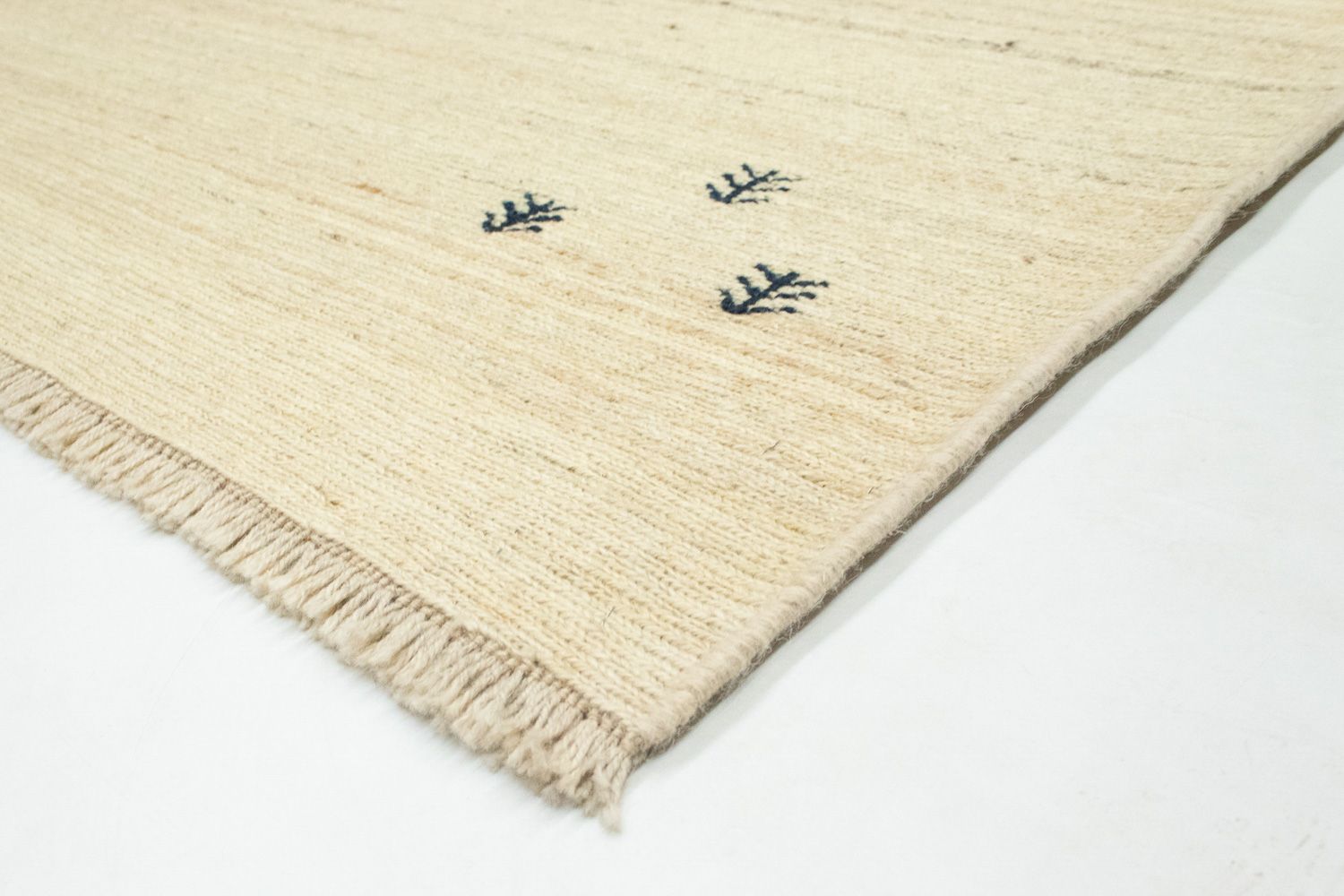 Gabbeh-teppe - persisk - 166 x 108 cm - beige