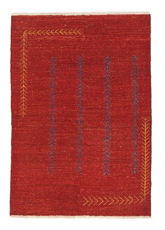 Tapete Gabbeh - Persa - 171 x 118 cm - vermelho