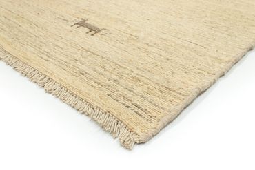 Gabbeh-teppe - persisk - 205 x 138 cm - beige