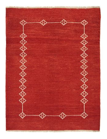 Tapete Gabbeh - Persa - 194 x 150 cm - vermelho