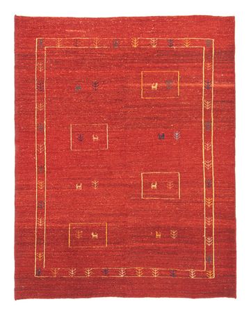 Tappeto Gabbeh - Persero - 190 x 150 cm - rosso