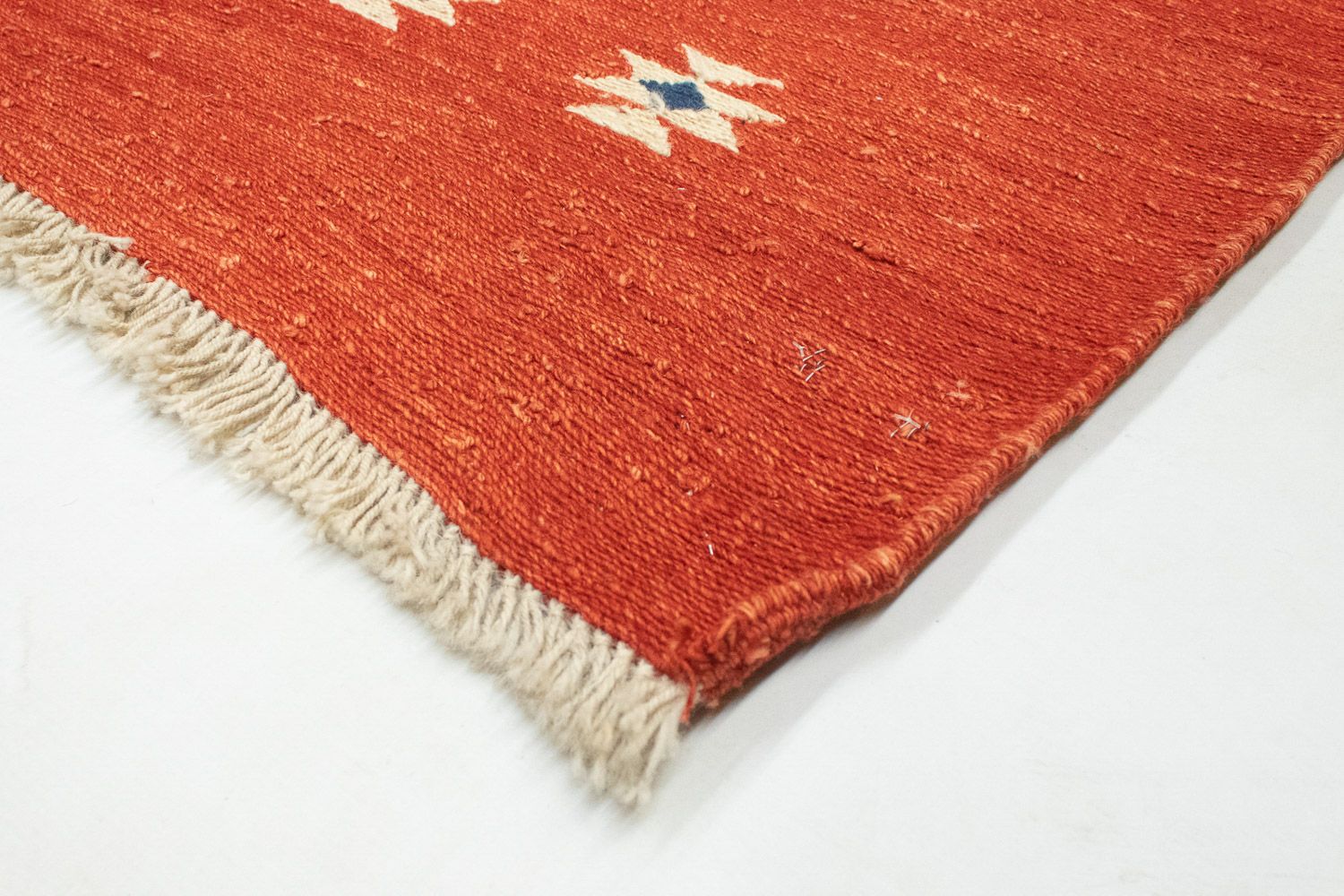 Tapis Gabbeh - Persan - 192 x 152 cm - rouge