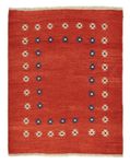 Tapis Gabbeh - Persan - 192 x 152 cm - rouge