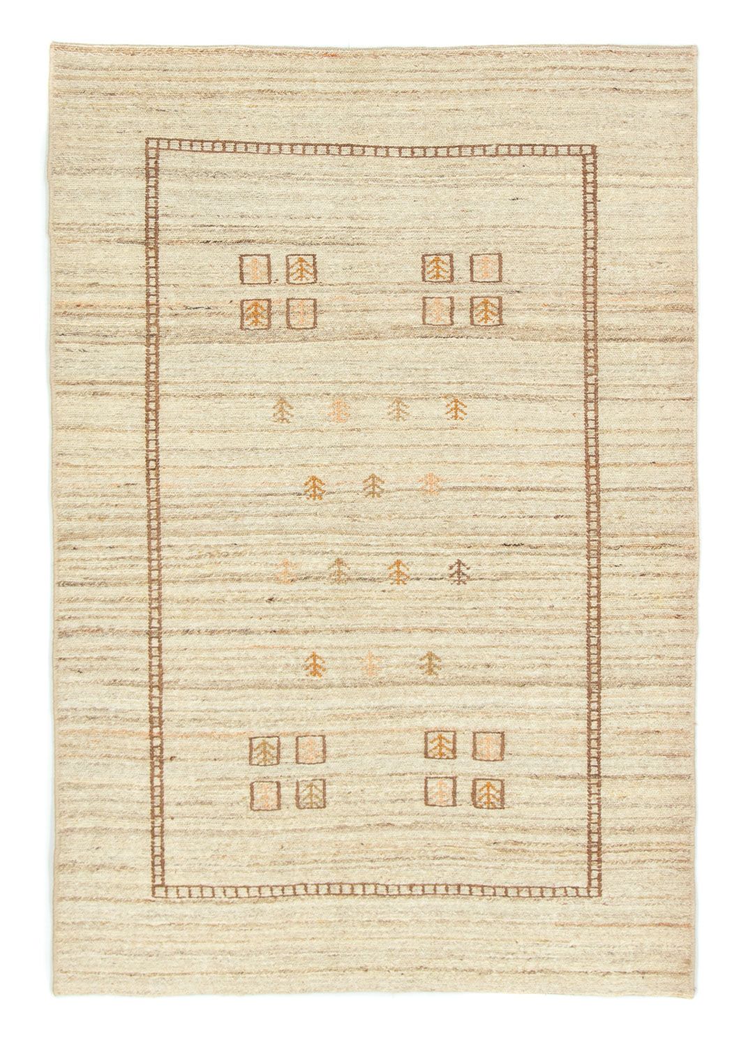 Tappeto Gabbeh - Persero - 170 x 118 cm - beige