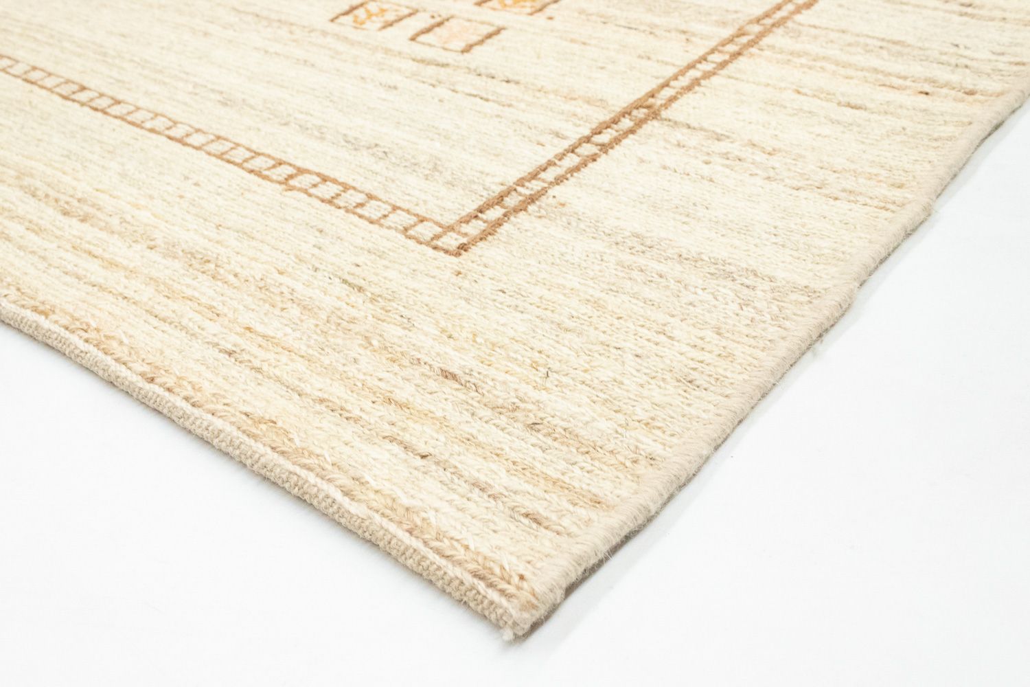 Tapis Gabbeh - Persan - 170 x 118 cm - beige