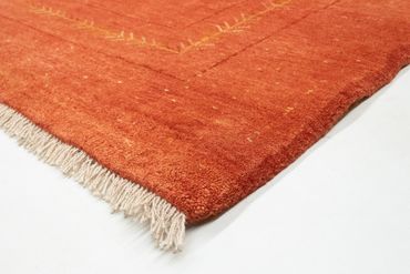 Tapis Gabbeh - Persan - 192 x 149 cm - rouge