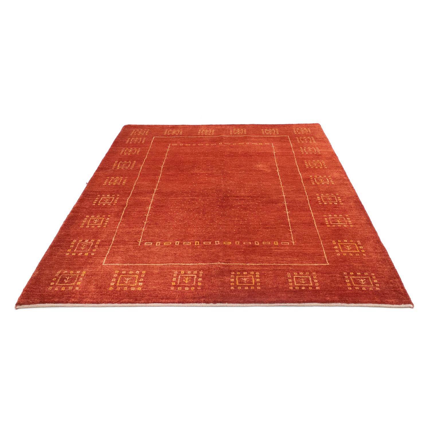 Gabbeh Rug - Perser - 194 x 150 cm - red