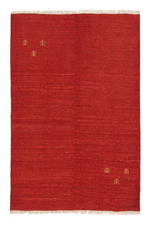 Tapis Gabbeh - Persan - 177 x 117 cm - rouge