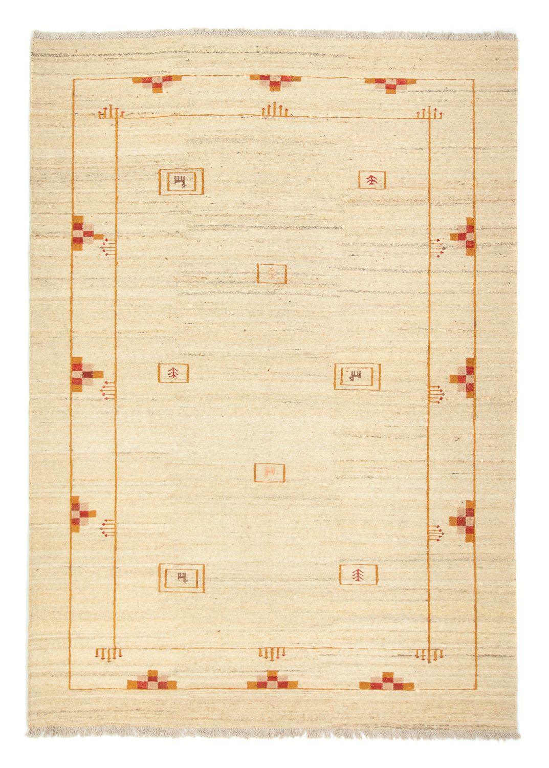 Tappeto Gabbeh - Indus - 240 x 170 cm - beige