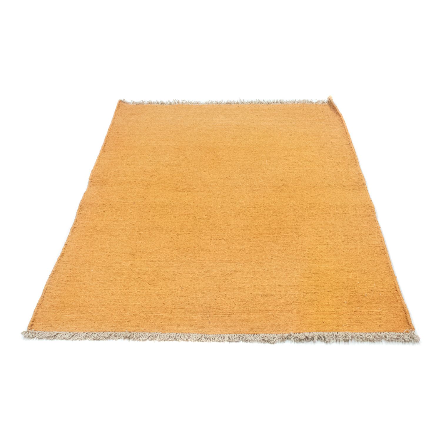 Tapis Gabbeh - Persan - 145 x 110 cm - or