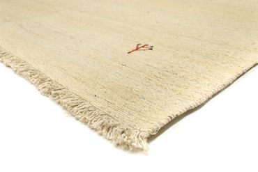 Tapis Gabbeh - Persan - 206 x 158 cm - beige