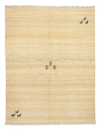 Tapis Gabbeh - Persan - 204 x 156 cm - beige