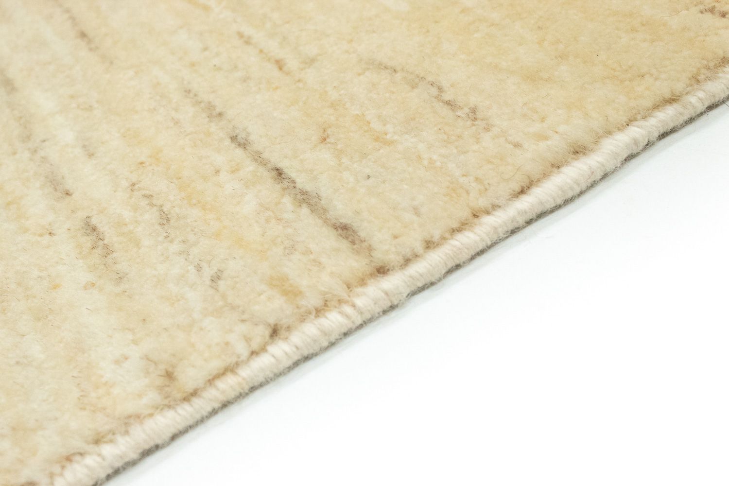 Løper Gabbeh-teppe - persisk - 182 x 84 cm - beige