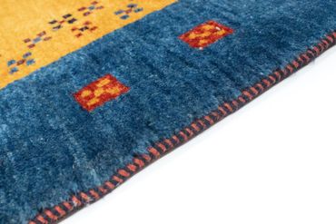 Tapis de couloir Tapis Gabbeh - Loribaft Persan - 214 x 88 cm - multicolore