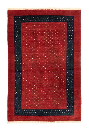 Tappeto Gabbeh - Loribaft Persero - 155 x 103 cm - rosso