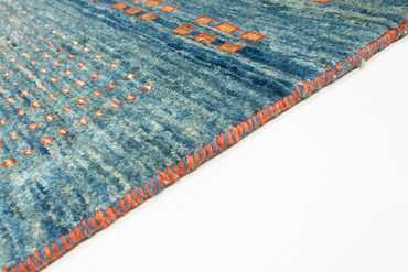 Loper Gabbeh Tapijt - Loribaft Perzisch - 188 x 86 cm - blauw