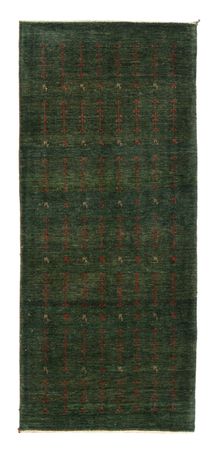 Runner Gabbeh Rug - Loribaft Perser - 209 x 87 cm - green