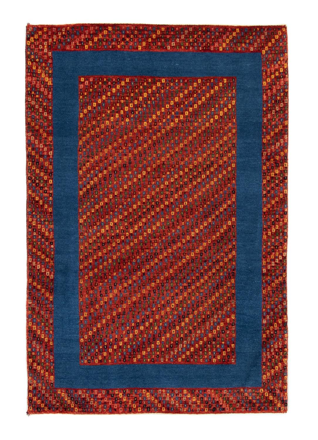 Gabbeh Rug - Loribaft Perser - 157 x 104 cm - red