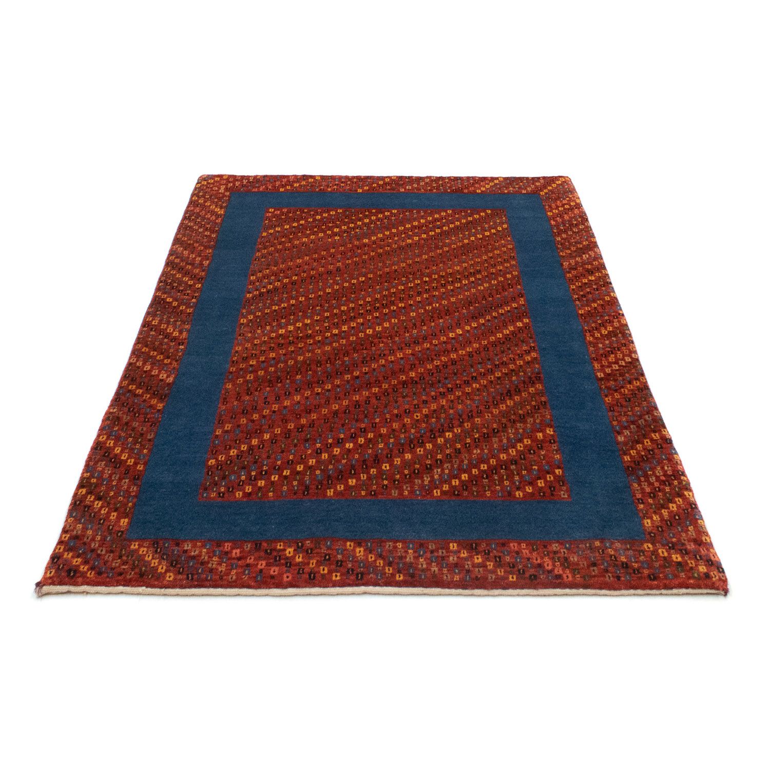 Alfombra Gabbeh - Loribaft Persa - 157 x 104 cm - rojo