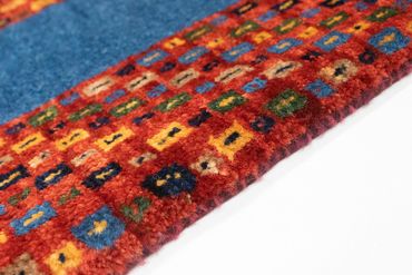 Gabbeh Rug - Loribaft Perser - 157 x 104 cm - red