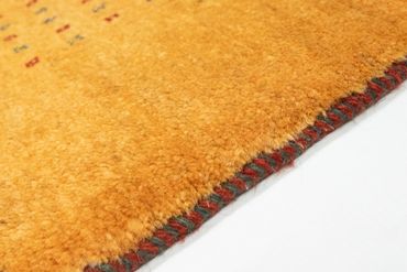 Tapis Gabbeh - Loribaft Persan - 154 x 114 cm - or