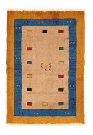 Gabbeh Rug - Loribaft Perser - 150 x 104 cm - gold