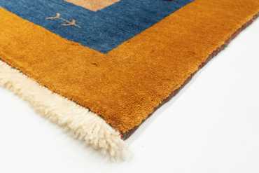 Tapis Gabbeh - Loribaft Persan - 150 x 104 cm - or