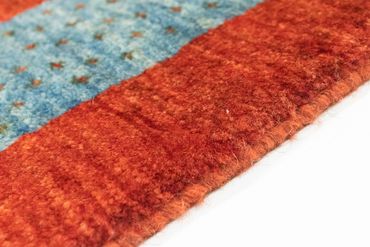 Tapis de couloir Tapis Gabbeh - Loribaft Persan - 174 x 88 cm - rouge