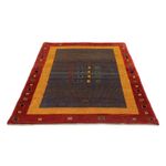 Alfombra Gabbeh - Loribaft Persa - 158 x 112 cm - rojo