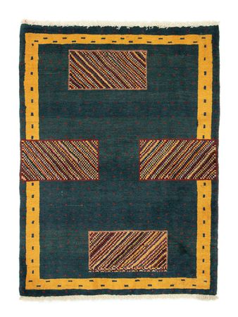 Tapis Gabbeh - Loribaft Persan - 143 x 102 cm - vert