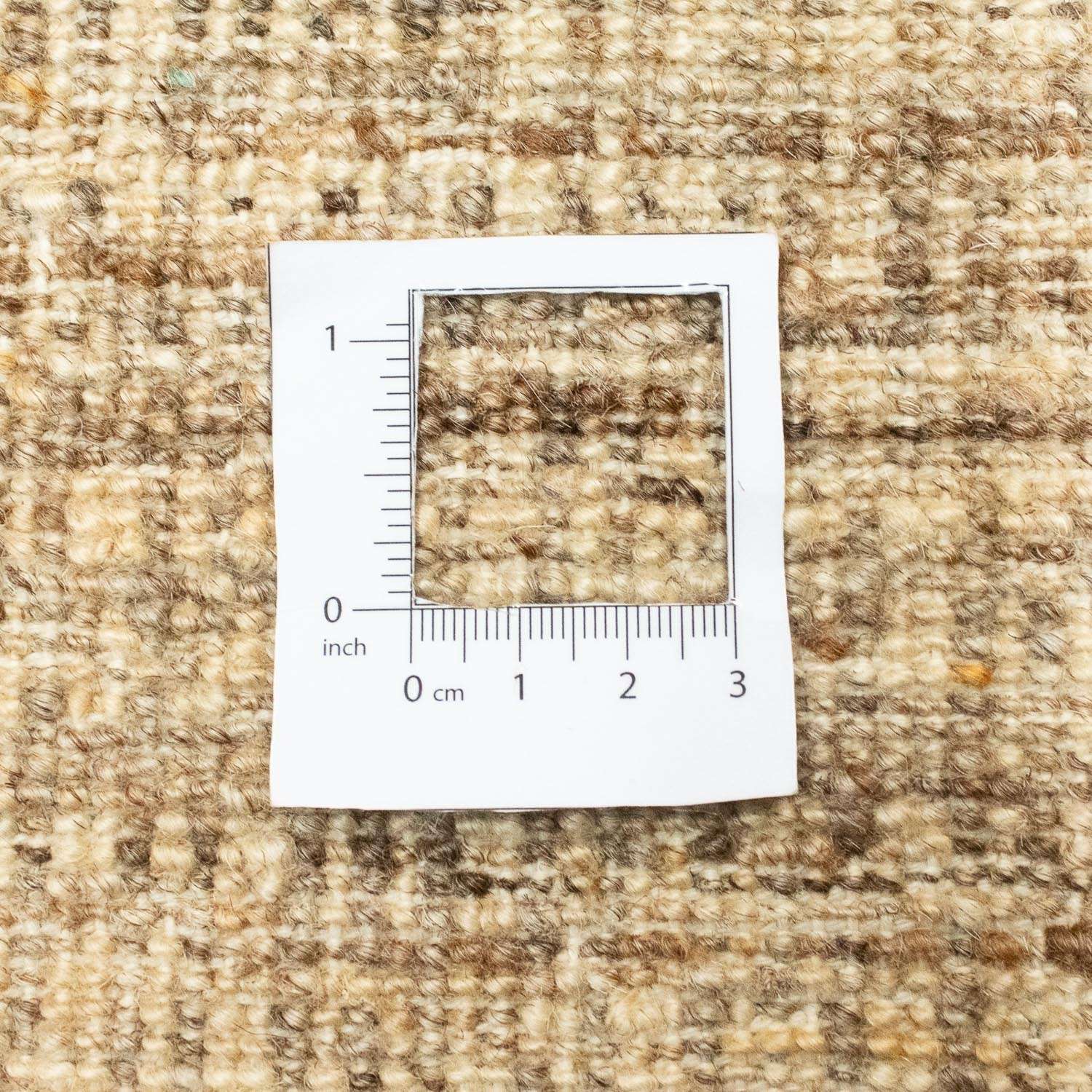 Runner Gabbeh koberec - Indus - 303 x 75 cm - béžová