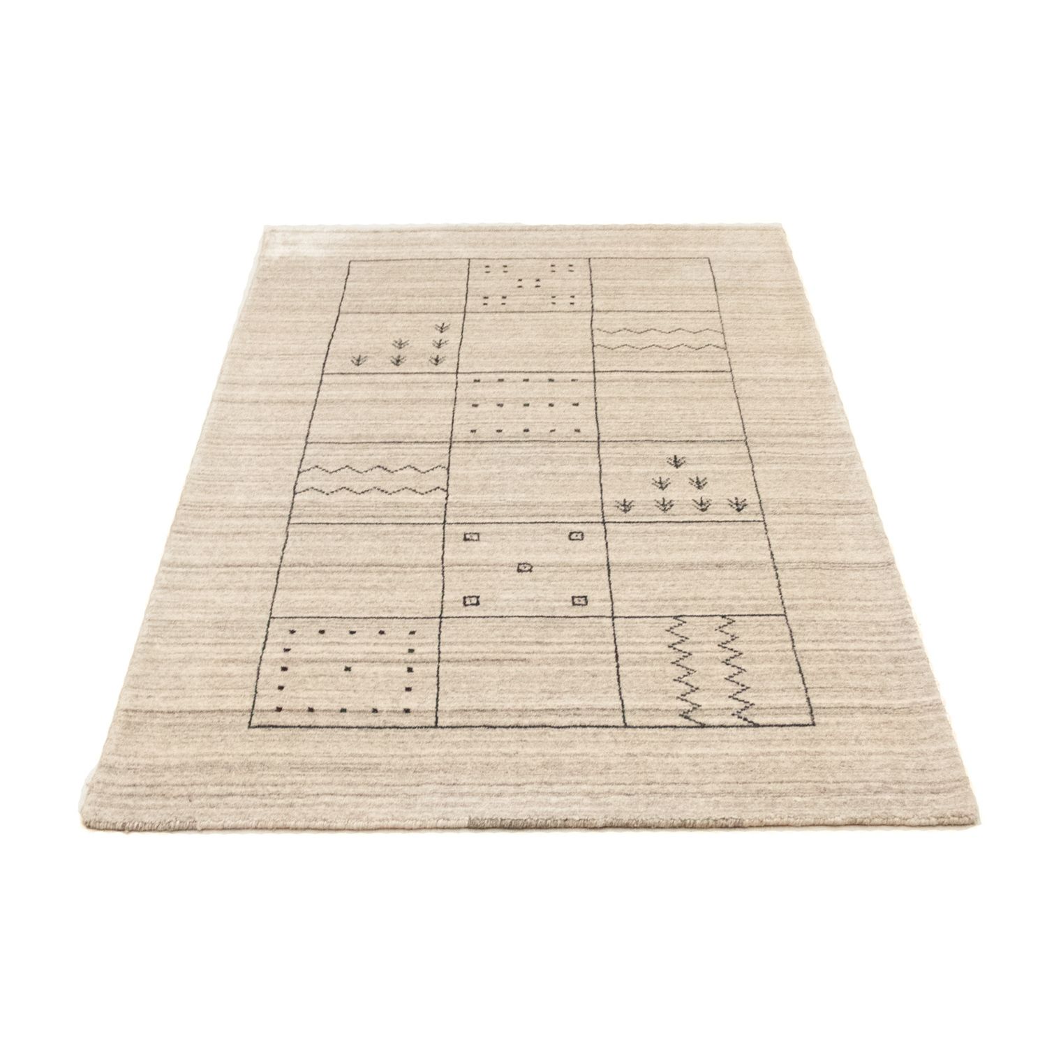 Vintage Rug - 160 x 90 cm - silver