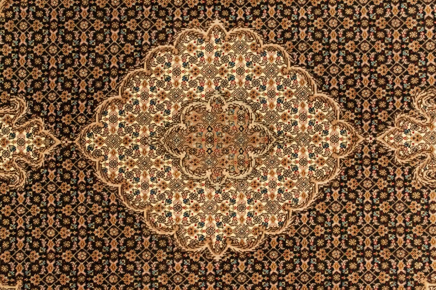 Tapete Persa - Tabriz - 147 x 99 cm - preto