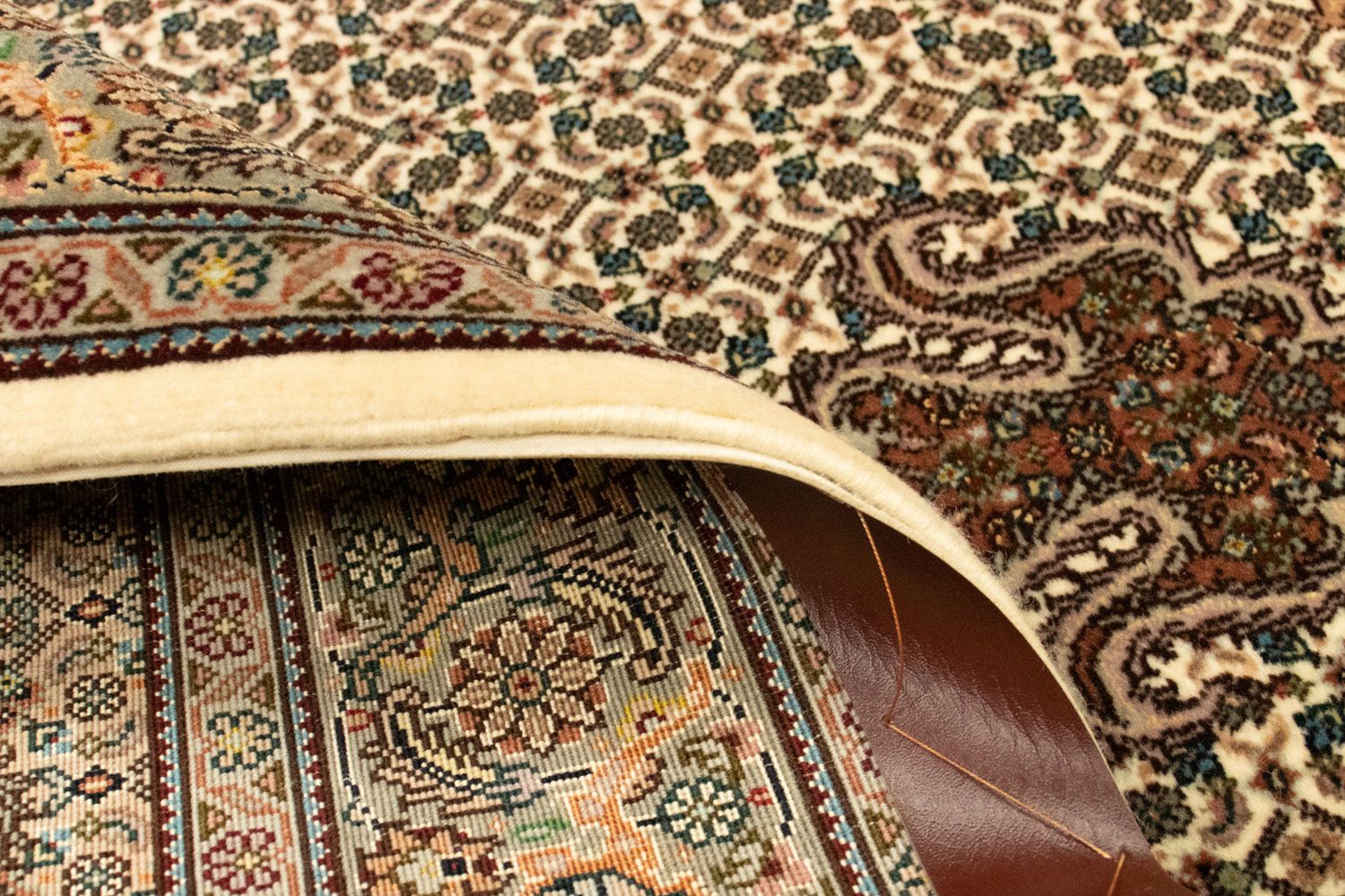 Perzisch tapijt - Tabriz - 155 x 102 cm - beige