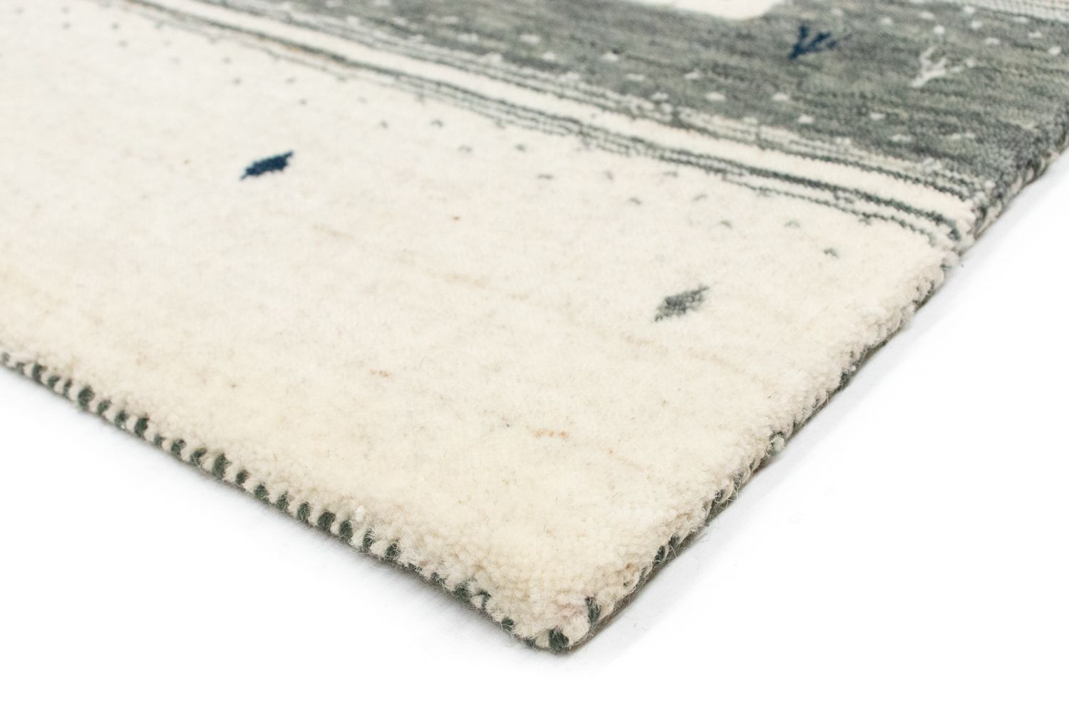 Gabbeh teppe - Loribaft persisk teppe - 146 x 72 cm - beige