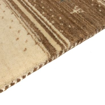 Gabbeh Tapijt - Loribaft Perzisch - 160 x 93 cm - beige