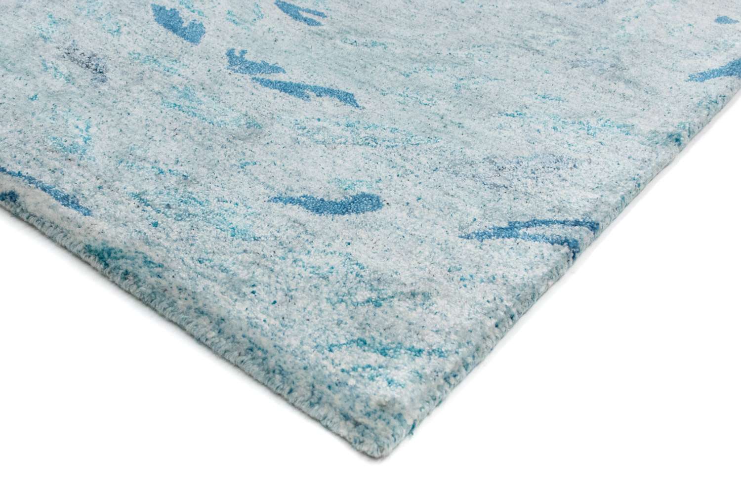Designový koberec - 140 x 70 cm - tyrkysová