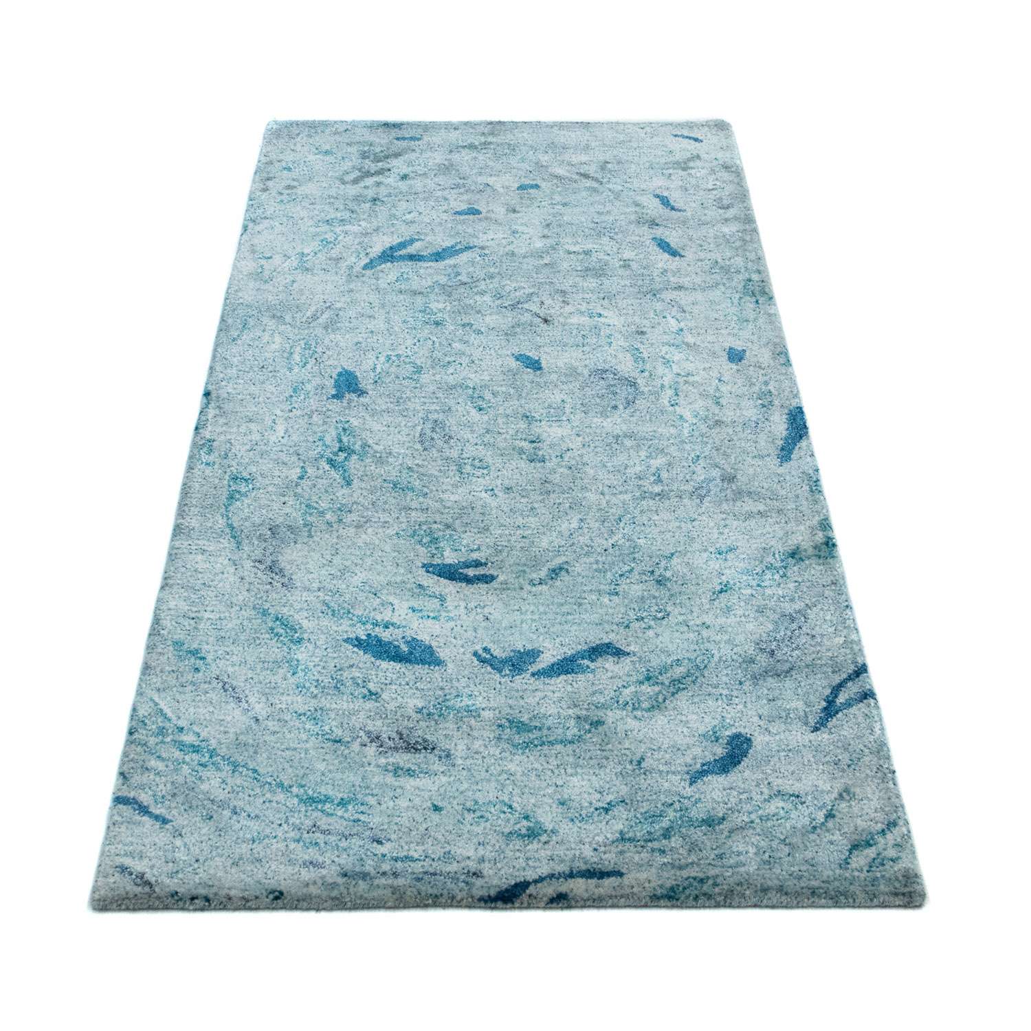 Designový koberec - 140 x 70 cm - tyrkysová