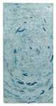 Tapis design - 140 x 70 cm - turquoise