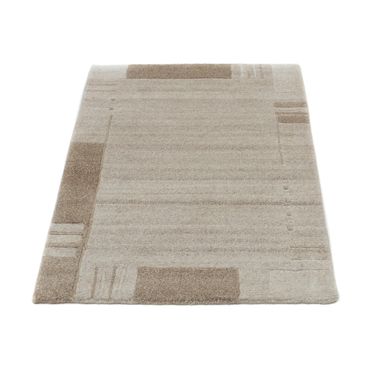 Nepal mattan - 90 x 60 cm - beige