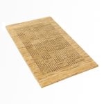 Tapis Gabbeh - Indus - 95 x 59 cm - marron clair