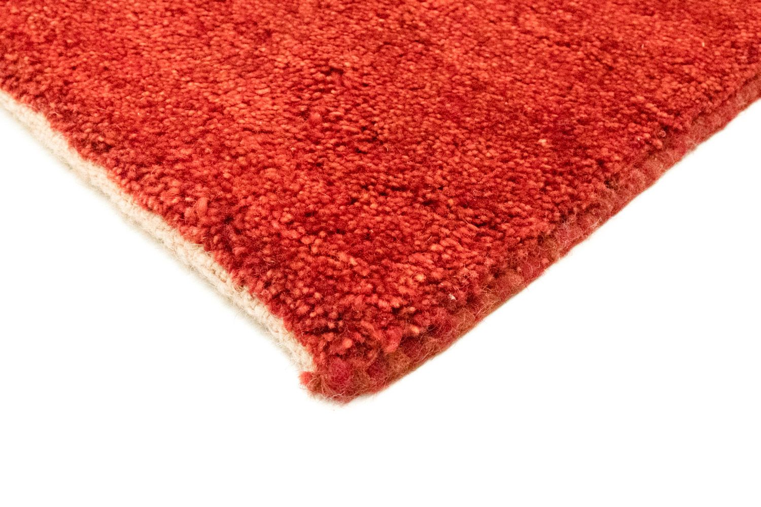 Tapis Gabbeh - Persan - 119 x 74 cm - rouge